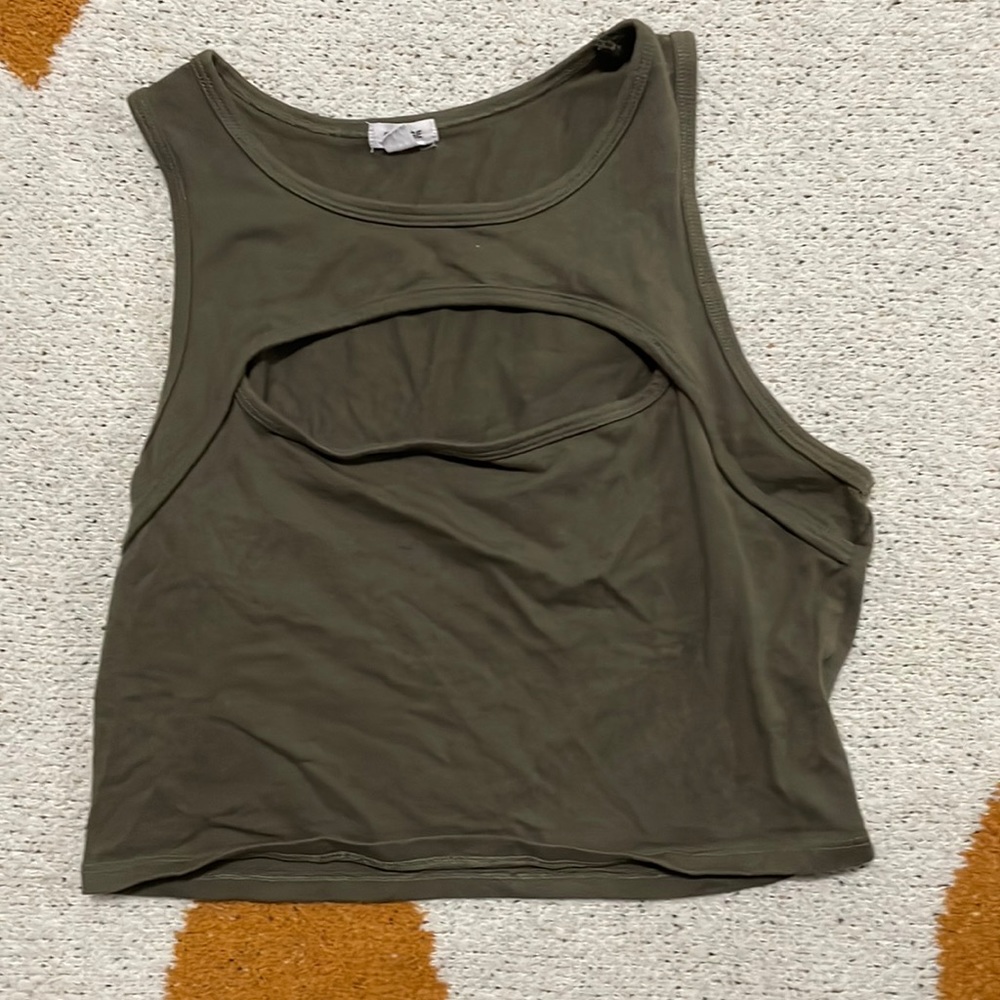 garage tank top size m